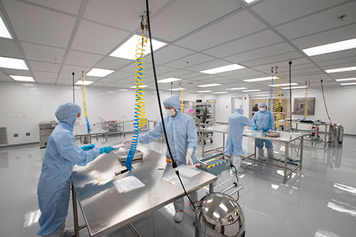 AS9100 / ISO9001 Certified Cleanroom