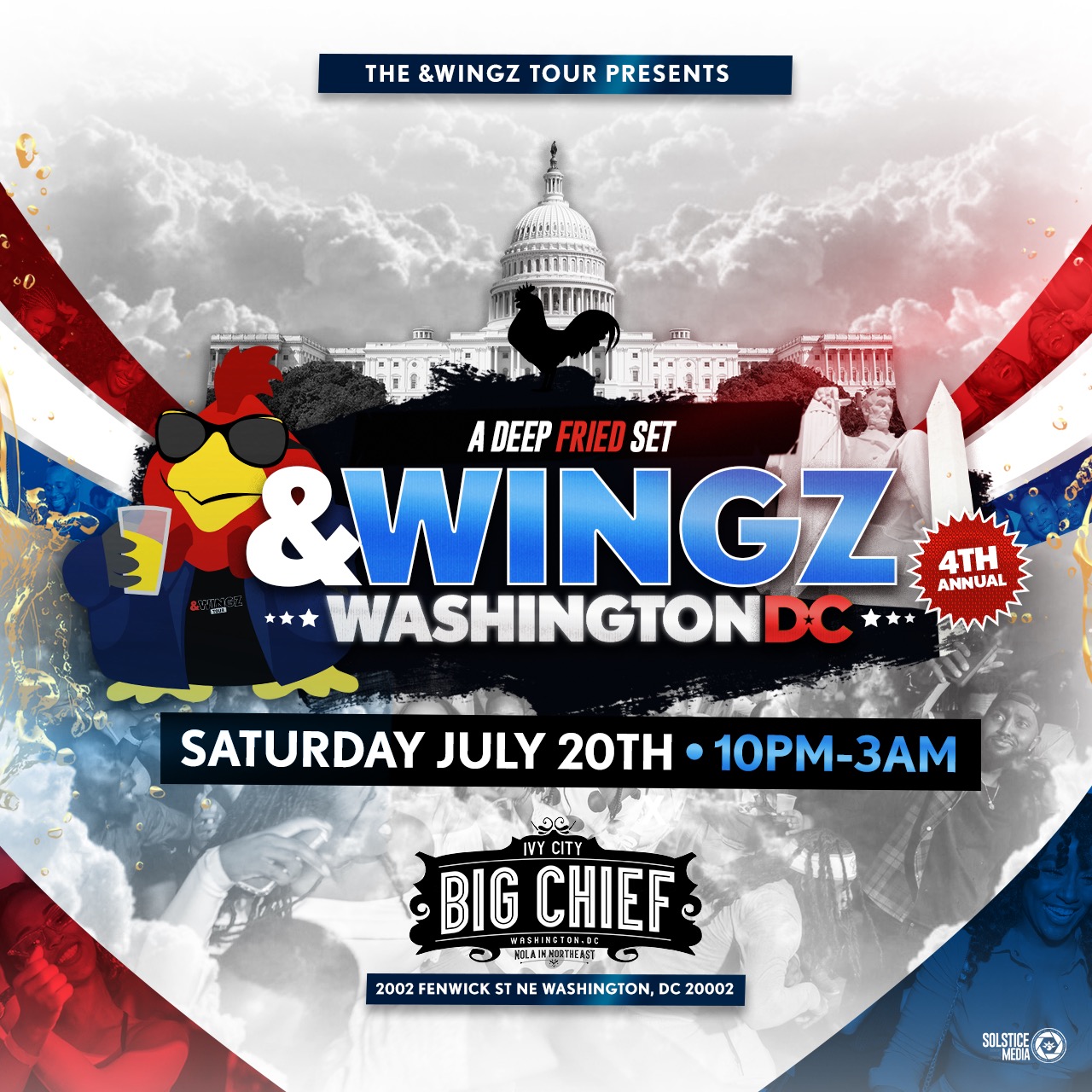 &WINGZ x DC THE 4TH ANNUAL HENNYNWINGZ!! Tickets, Sat, Jul 20, 2019