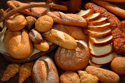 Variety of Organic, Whole-grain Artisan Breads and Dinner Rolls