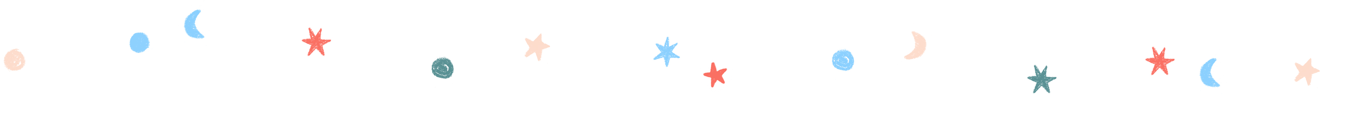 Banner Stars and Moon