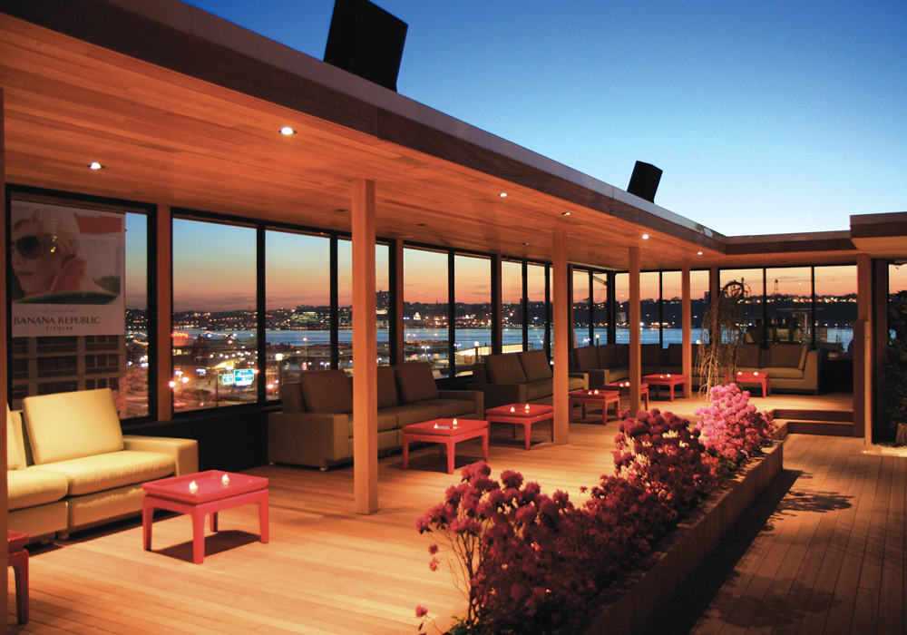 hudson terrace new york city rooftop bar lounge nightclub