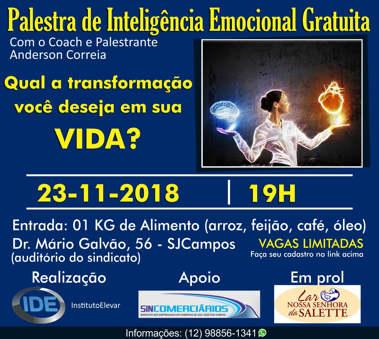 PALESTRA INTELIGÊNCIA EMOCIONAL