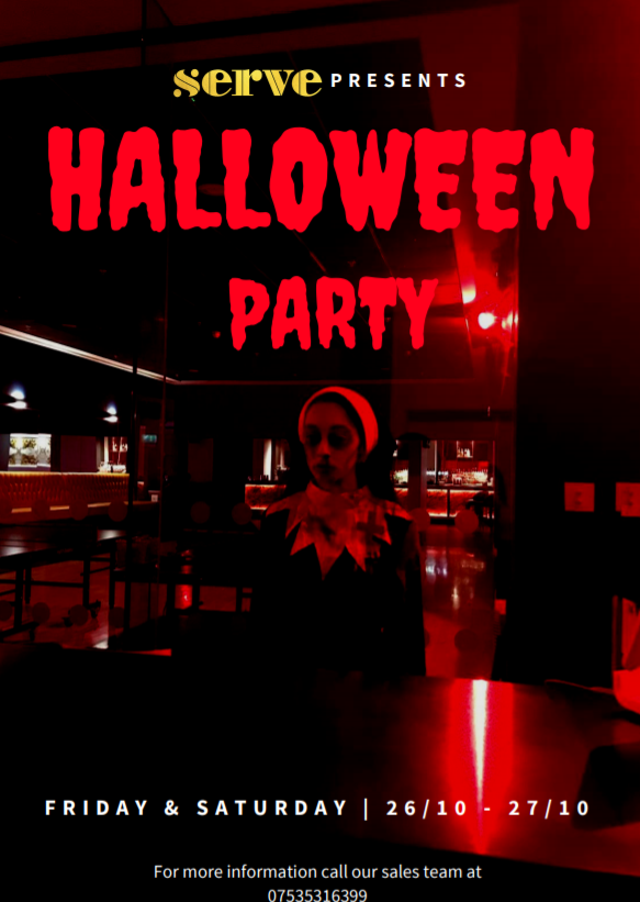 Halloween Horror Party All U can EAT DRINK PLAY