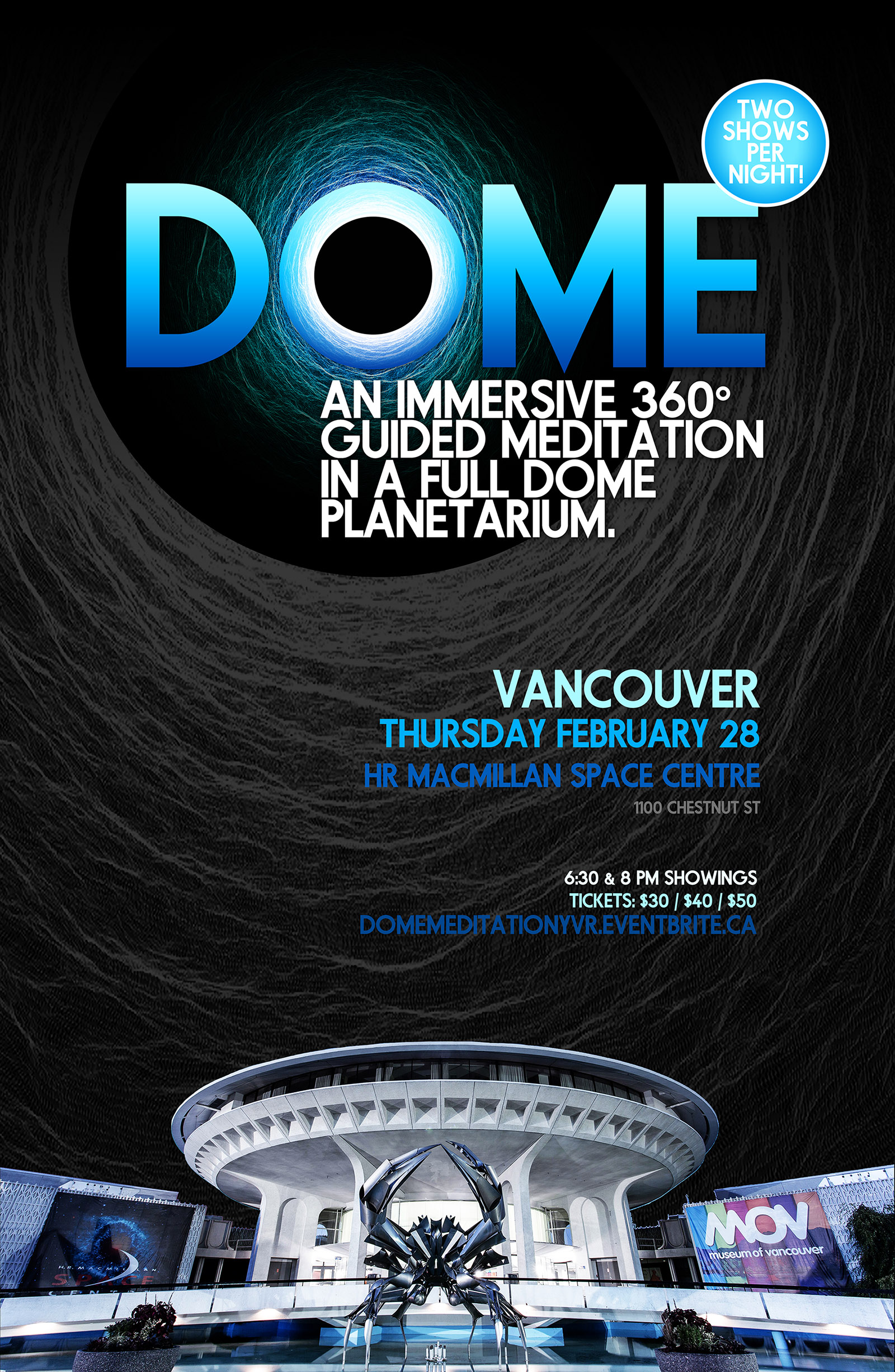 vancouver dome poster eventbrite