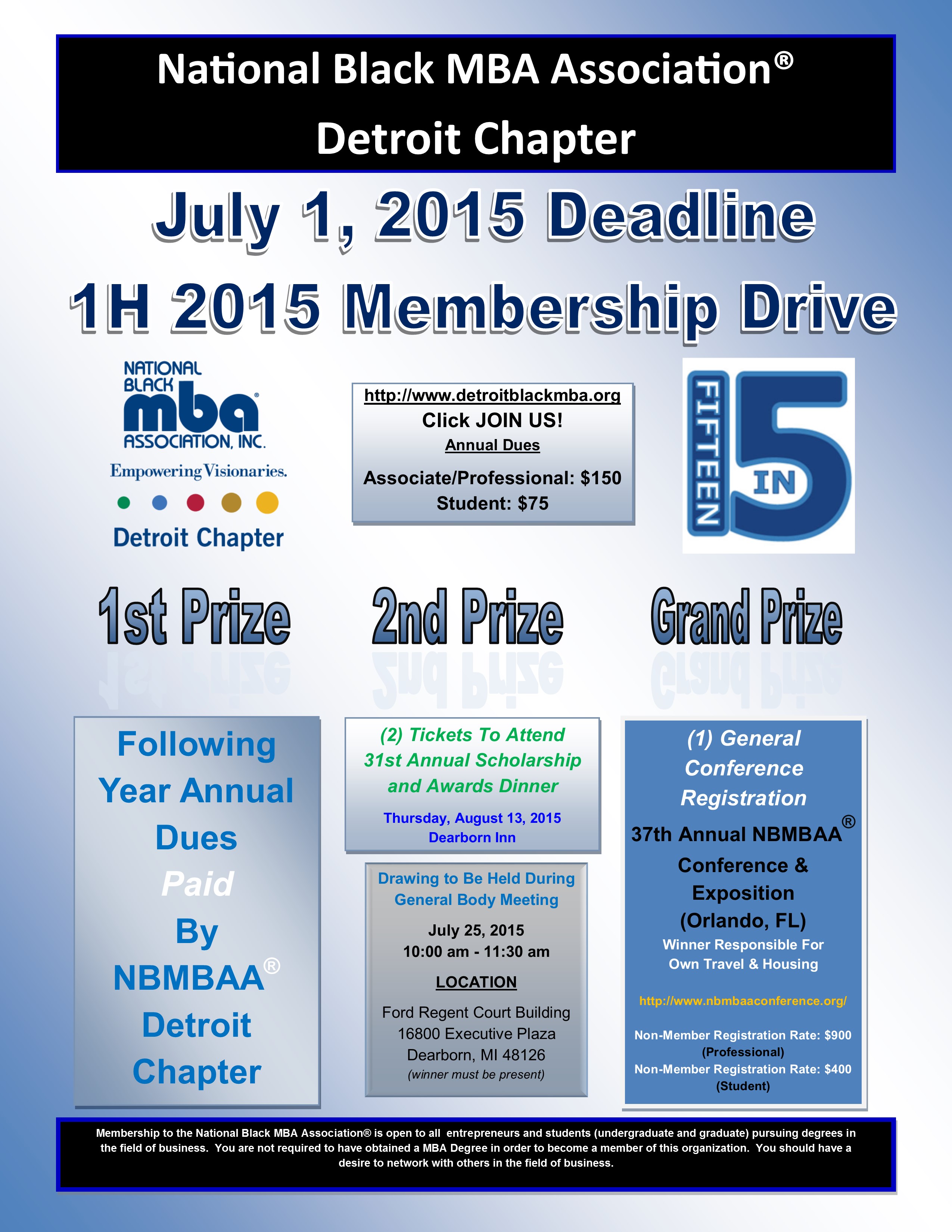 National Black Mba Cleveland Northeast Chapter july 25th nbmbaa detroit chapter general membership National Black Mba Cleveland Northeast Chapter july 25th nbmbaa detroit chapter general membership