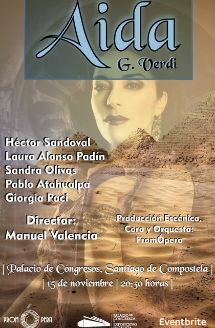 Aida de Verdi en Santiago de Compostela
