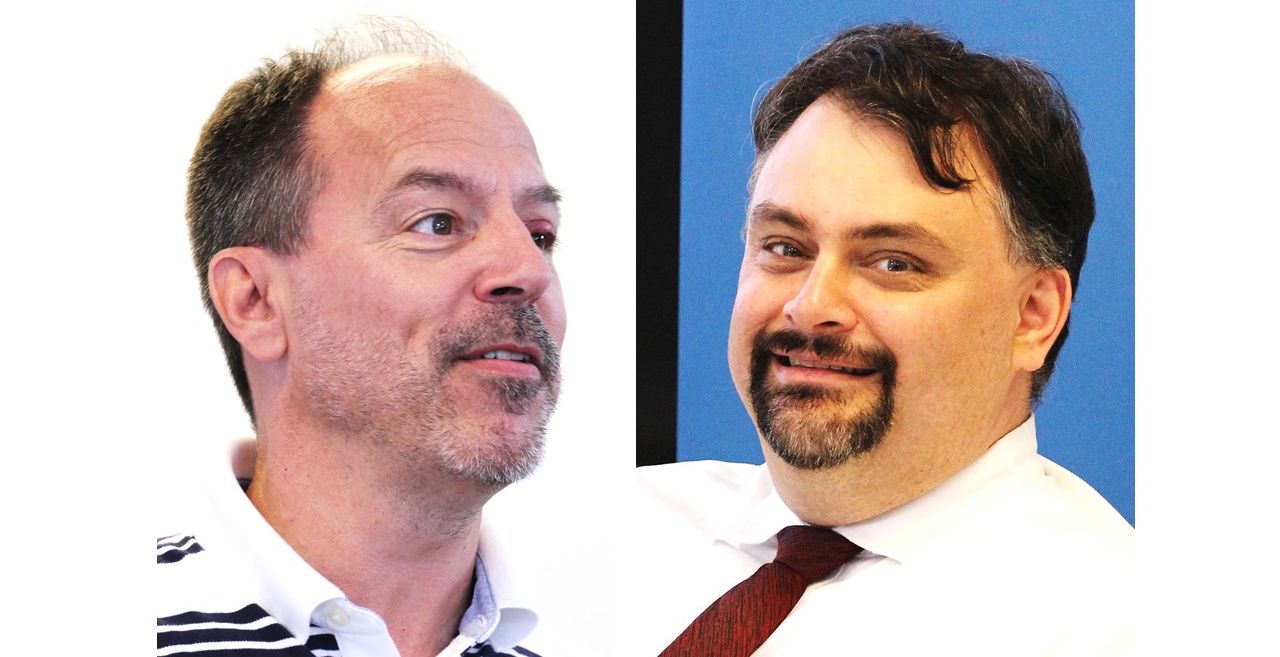 Roland Léger et Martin Duchaine