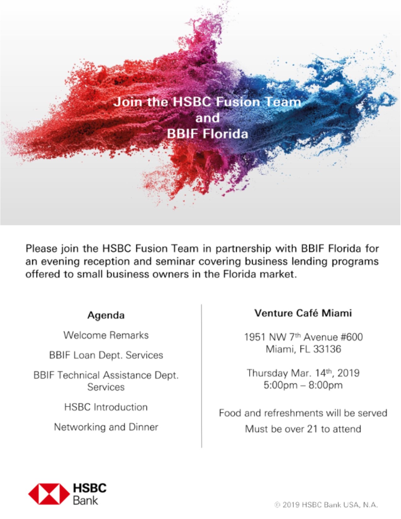 Hsbc Secured Credit Card Grand Launch 14 Mar 2019