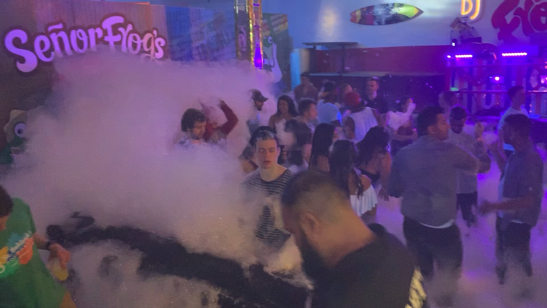 Foam Party and Open Bar Miami Beach South Beach Summer Florida