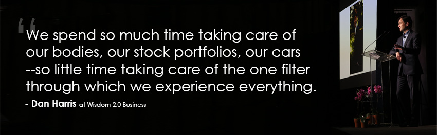 Dan Harris at Wisdom 2.0 Business - 2014