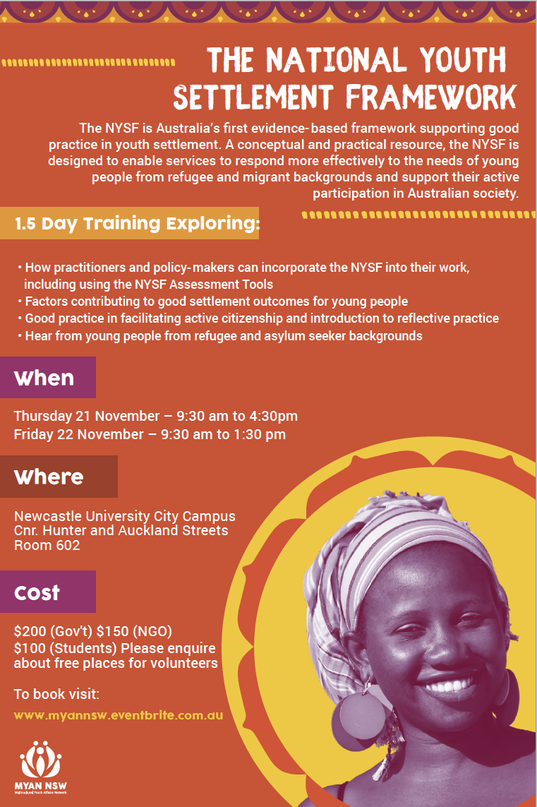 NYSF Nov Training flyer