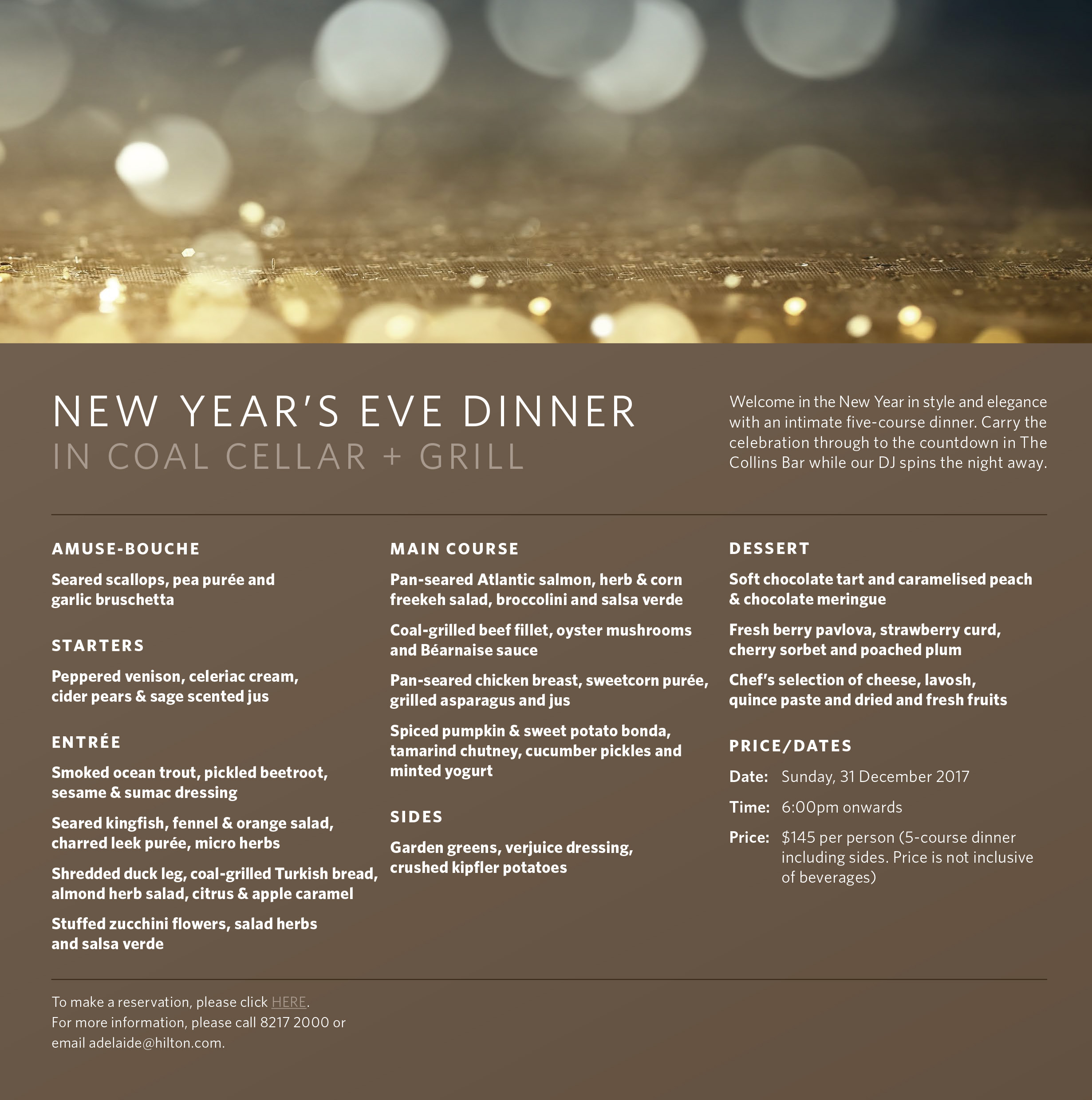 new year s eve dinner at coal cellar grill tickets sun new year s eve dinner at coal cellar grill tickets sun