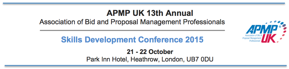 APMP UK Conference 2015 APMP UK Conference 2015