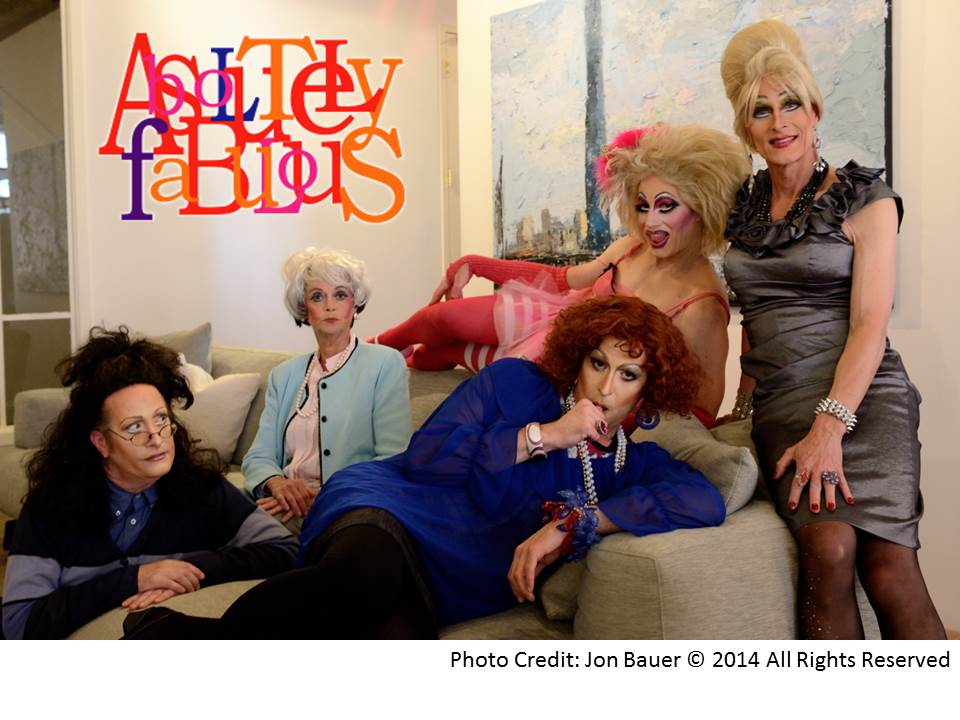 the cast of AbFab