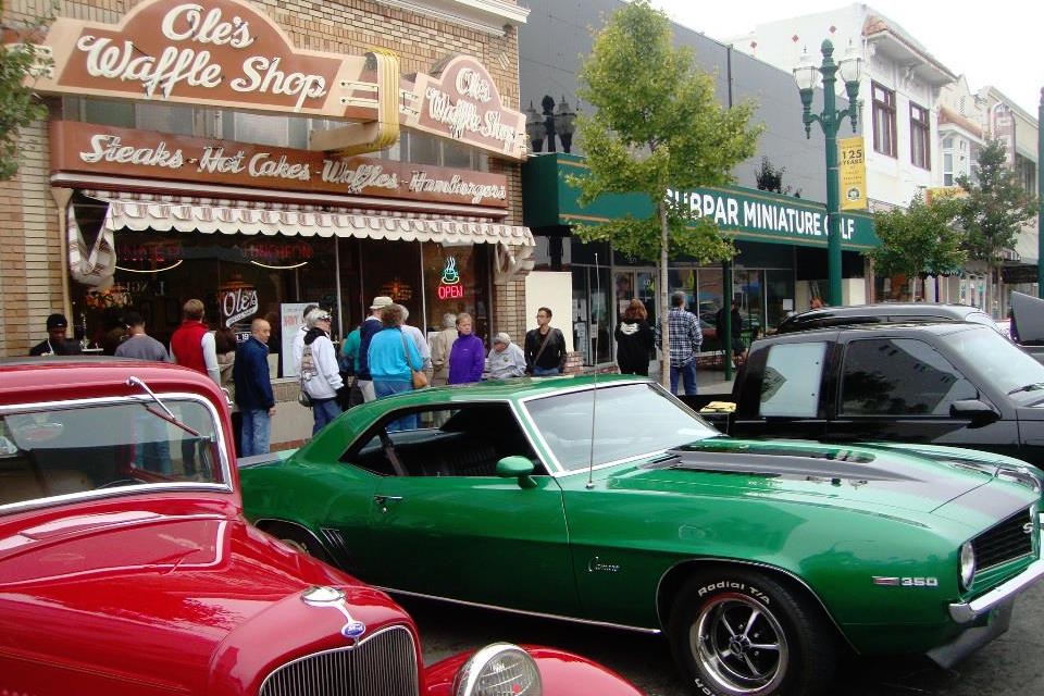 Downtown Alameda Classic Car Show on Park Street