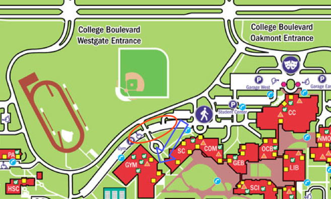 Jccc Printable Campus Map