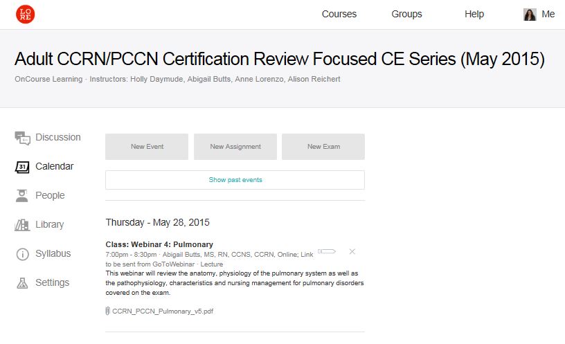 PCCN Zertifizierung