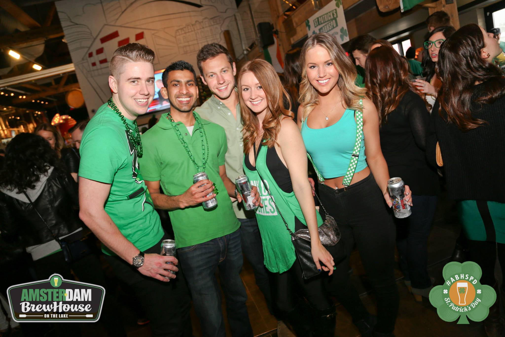 St. Paddy's Day at the Amsterdam BrewHouse l Saturday 
