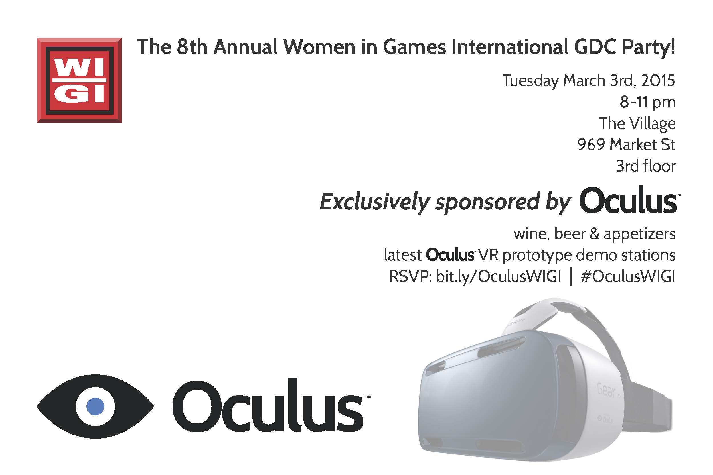 The 8th Annual Women in Games International GDC Party!