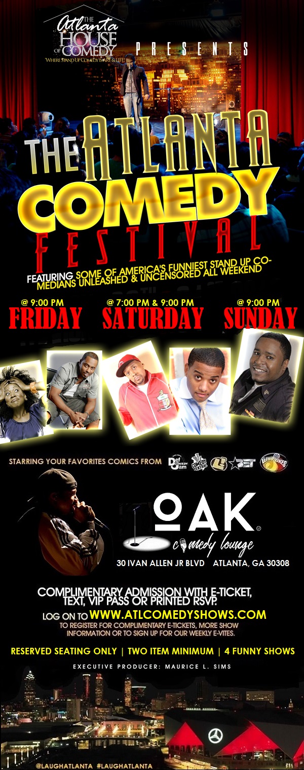 ATL Comedy Festival Weekend Tickets, Multiple Dates Eventbrite