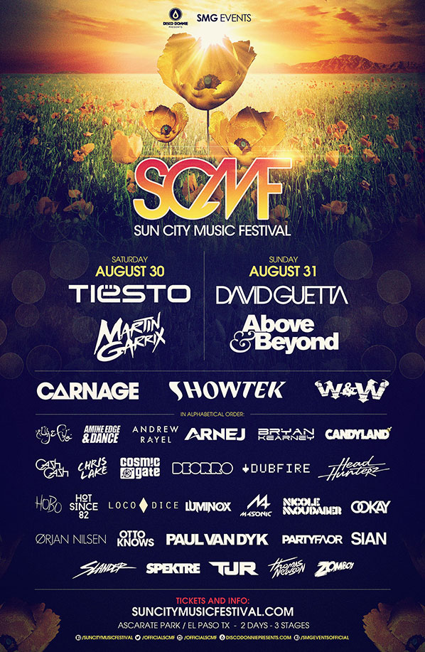 SUN CITY MUSIC FESTIVAL 2014 Tickets, Sat, Aug 30, 2014 at 500 PM