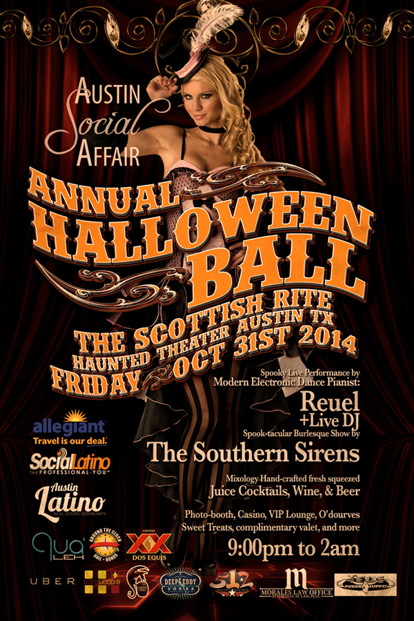 Austin Social Affair's Annual Haunted Halloween Ball Tickets, Austin