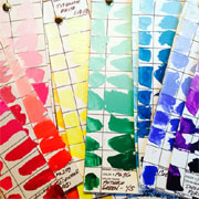 test color mixing scales - Maggie Maggio