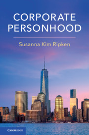 Corporate Personhood book cover