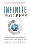 Infinite Progress book cover by Byron Reese