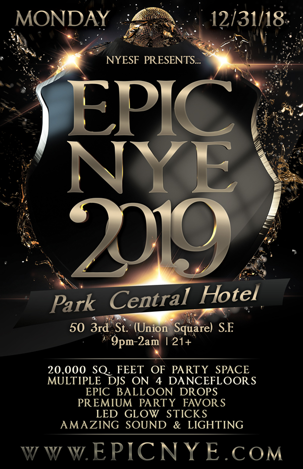 best new year eve party in San Francisco