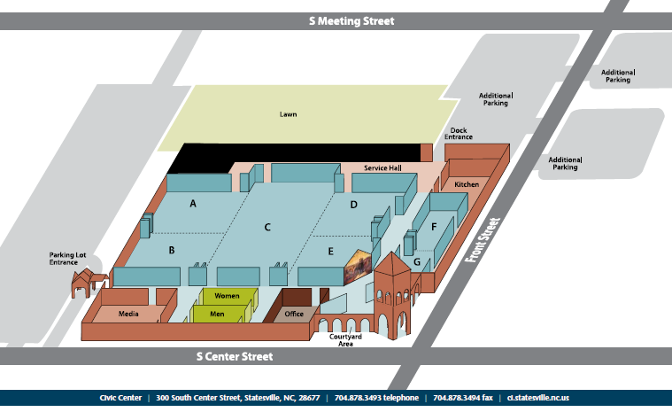 Civic Center layout