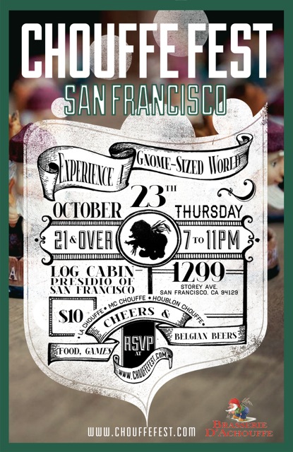 Chouffe Fest Flyer - SF 2014 Chouffe Fest Flyer - SF 2014