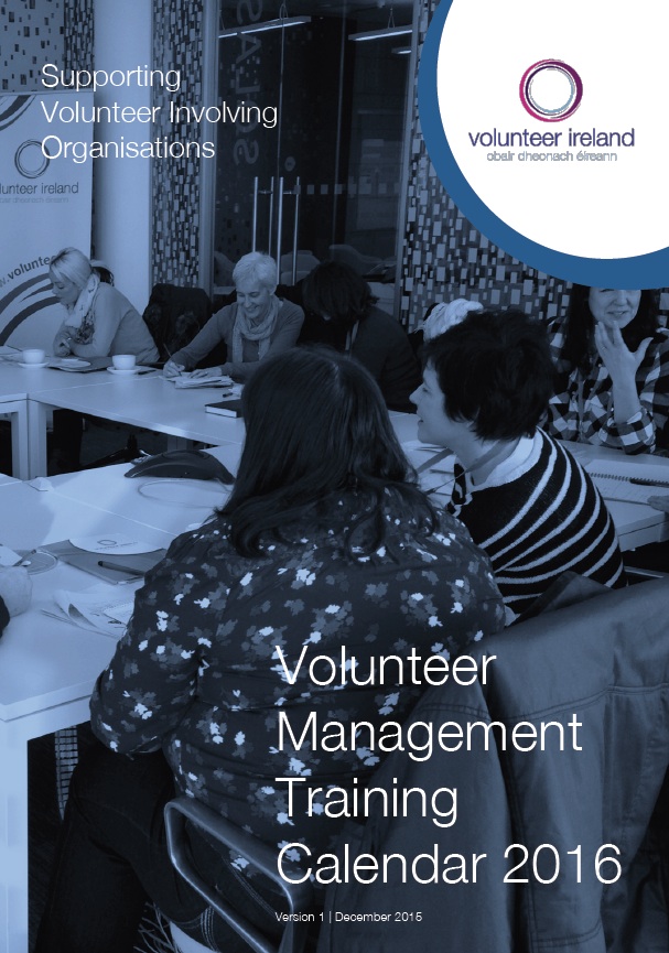 Volunteer Management Training Calendar