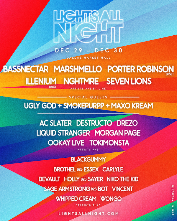 Lights All Night 2017 Full Lineup