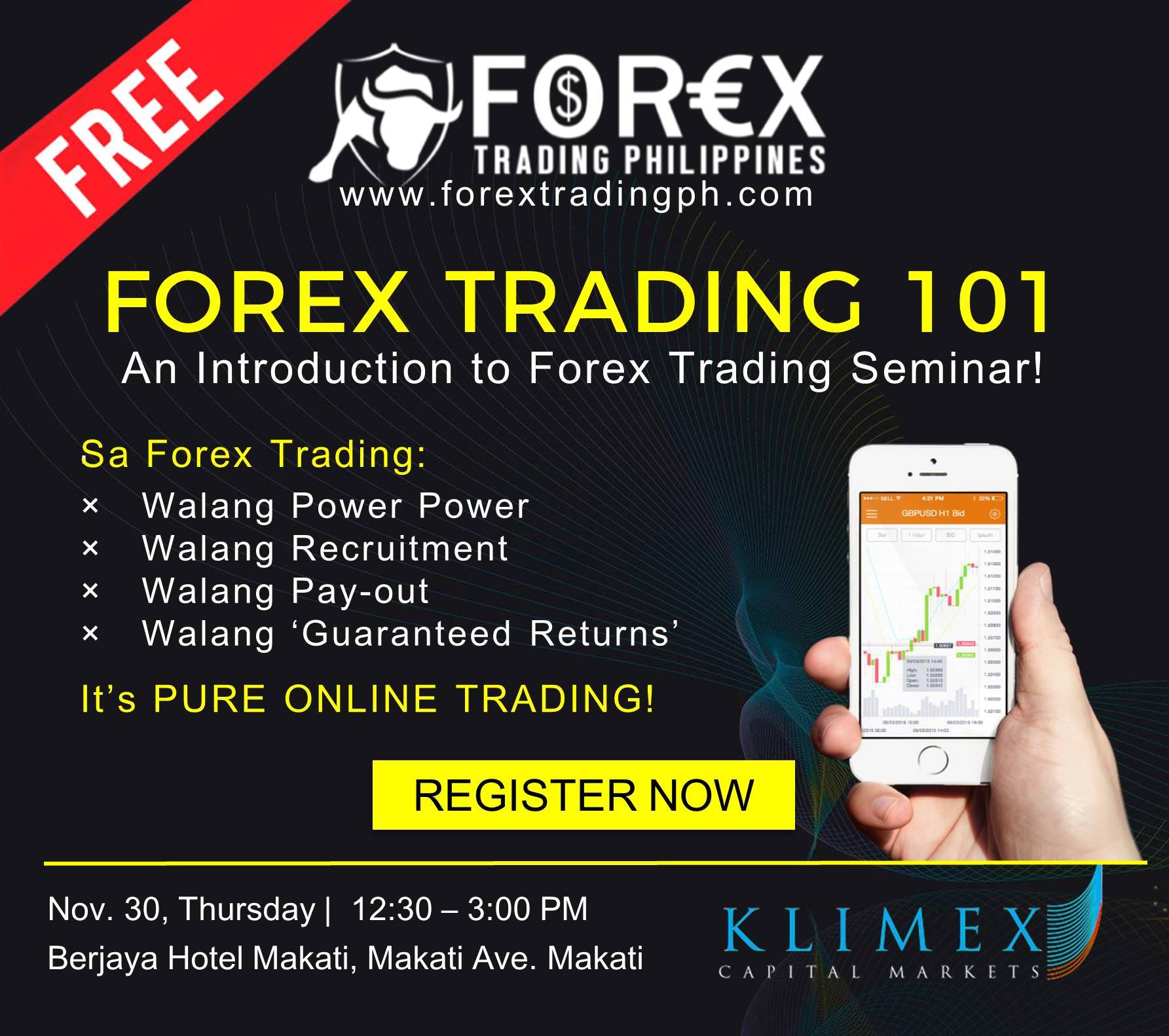 Forex trading seminar