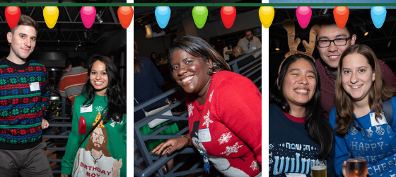 Collage of Jingle Mingle 2018 photos