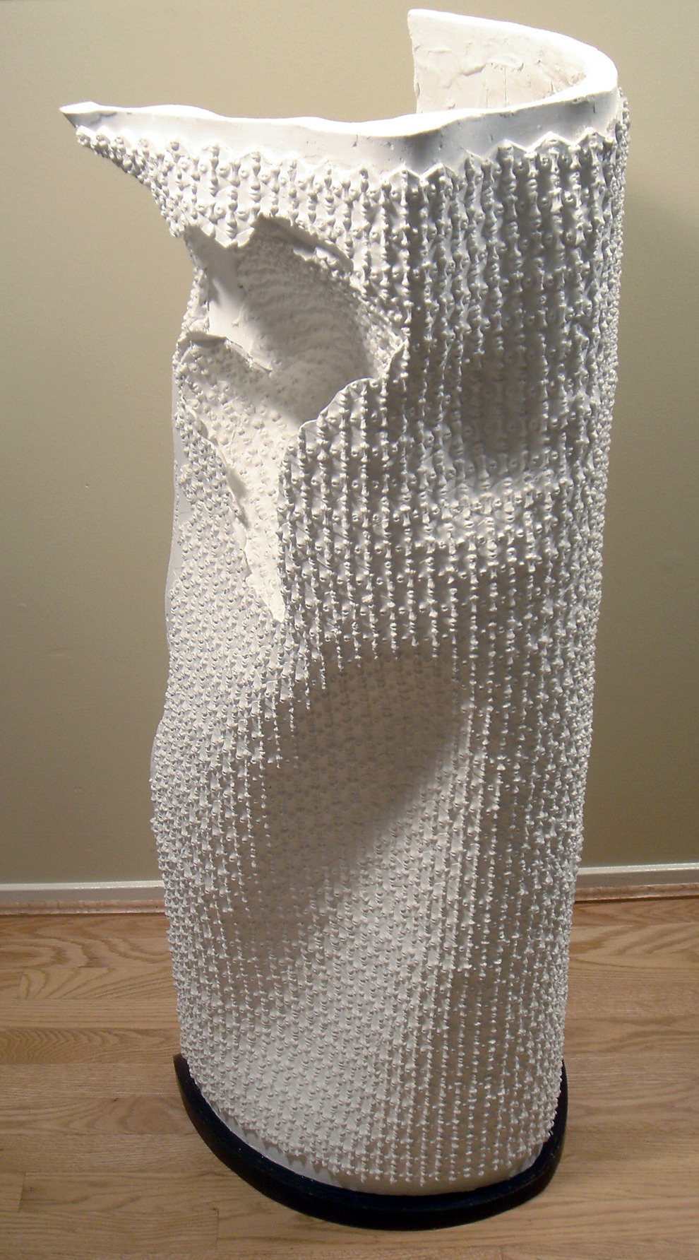 Push A sculpture by James Kessler