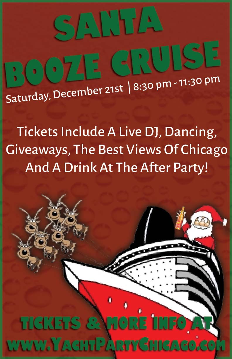 santa booze cruise chicago