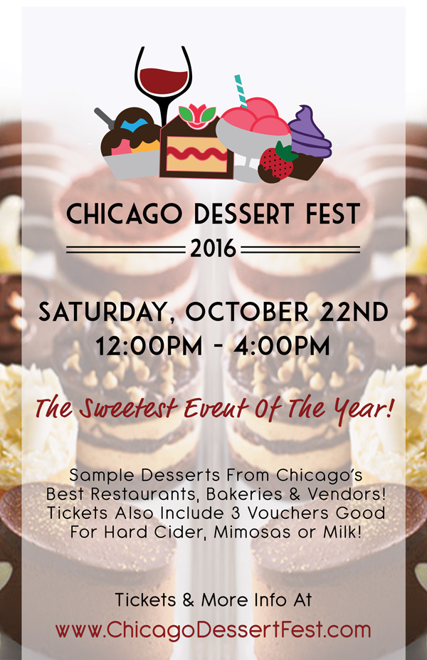 Chicago Dessert Fest 2016 Tickets, Sat, Oct 22, 2016 at 1200 PM