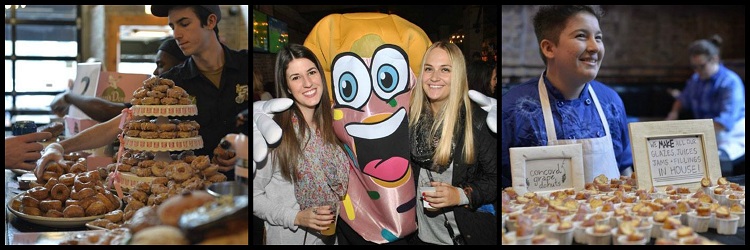 Chicago Donut Fest Picture Collage