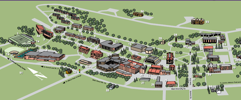 Alfred State College Campus Map