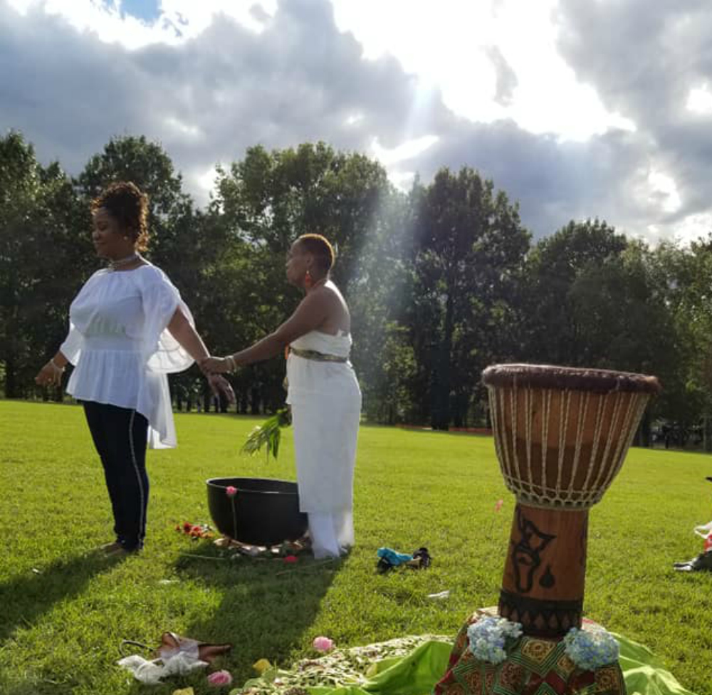 Image of Yeye Doyin Aduke - 1000 Goddesses Gathering, Washington Mall, Oct 2019