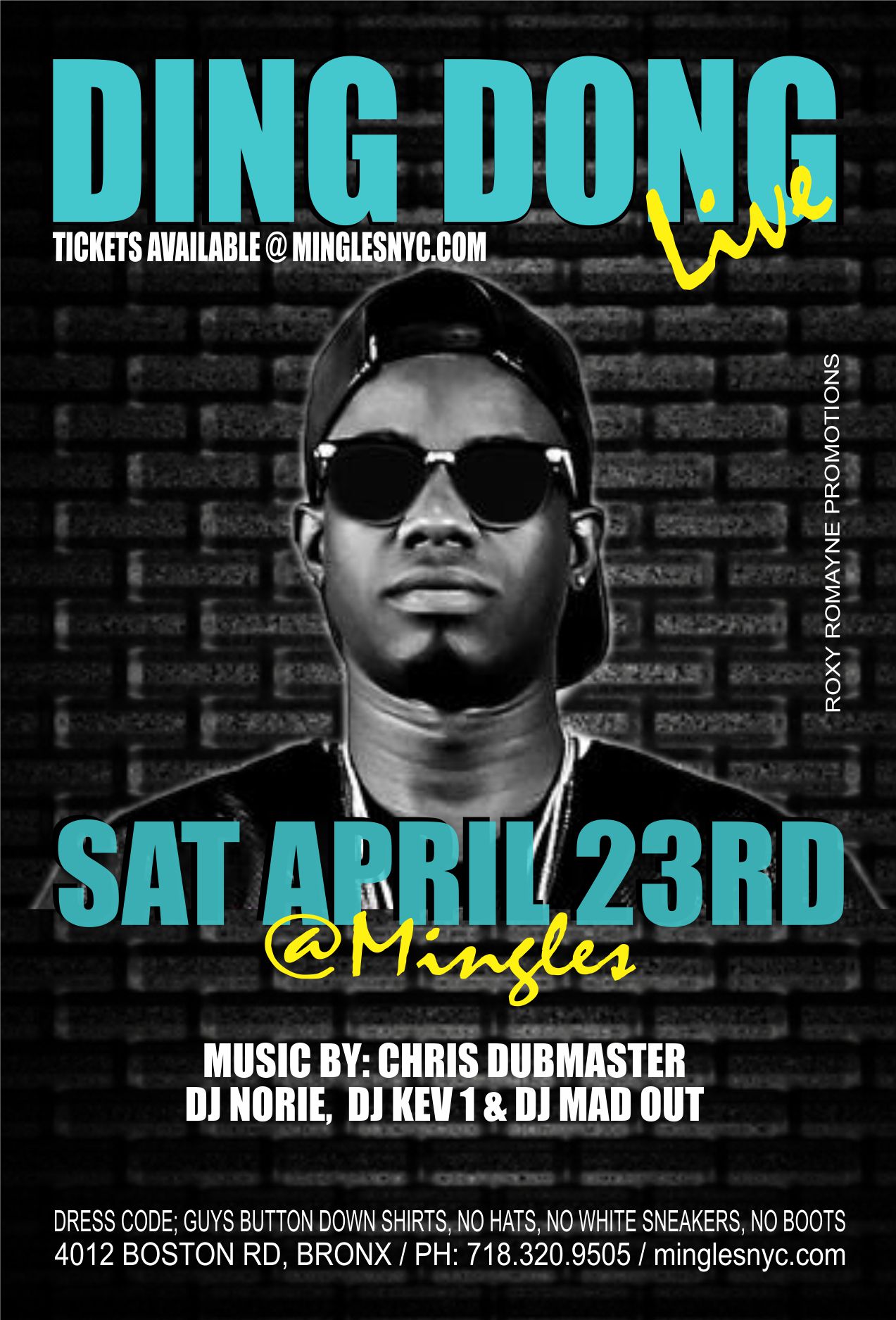 DING DONG LIVE @ MINGLES Tickets, Sat, Apr 23, 2016 at 11 ...