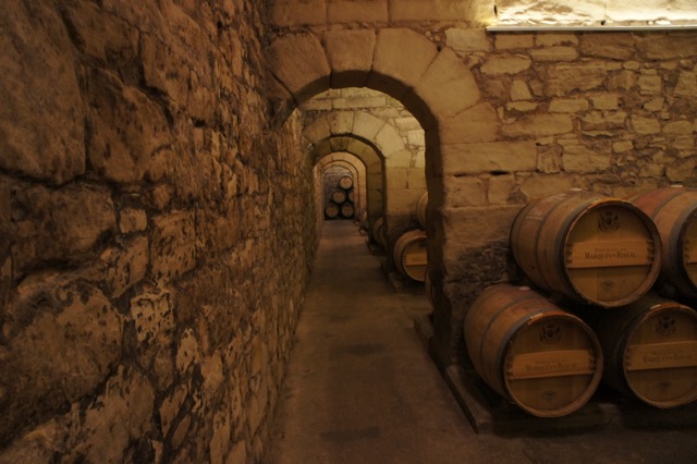 A wine cellar in Rioja