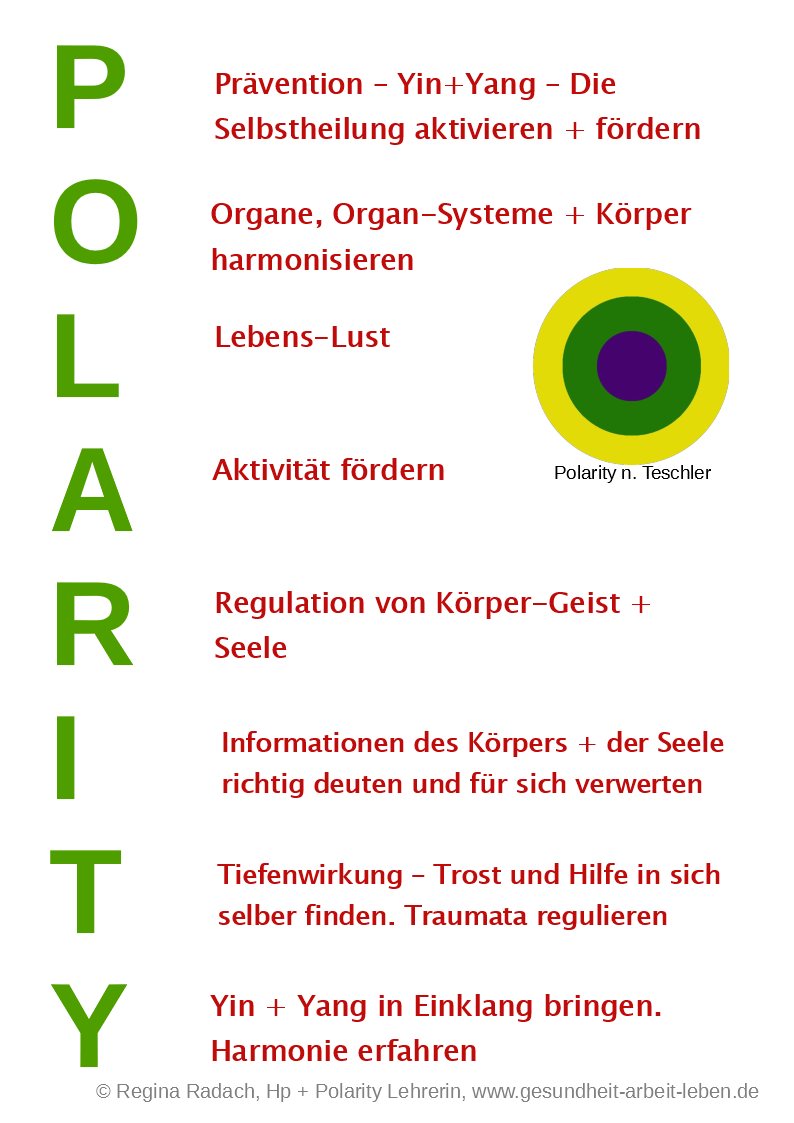 Polarity - Selbstheilung
