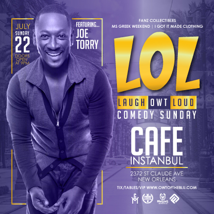Joe Torry LOL Sunday ad