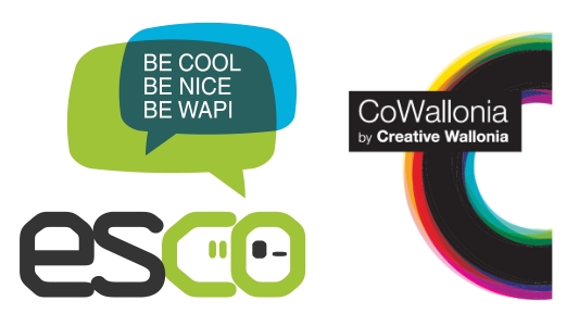 Logo Esco Espace Coworking du réseau Cowallonia