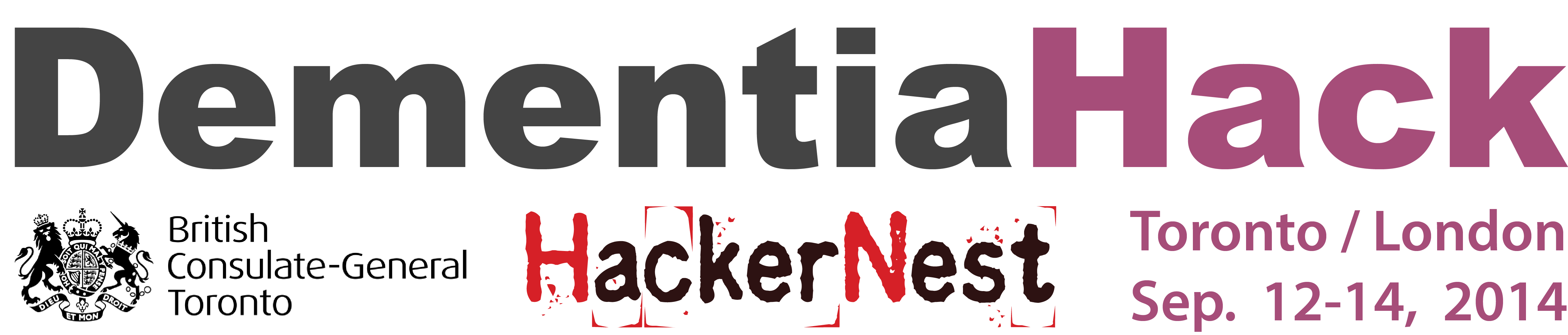DementiaHack, produced by HackerNest and the British Consulate-General Toronto