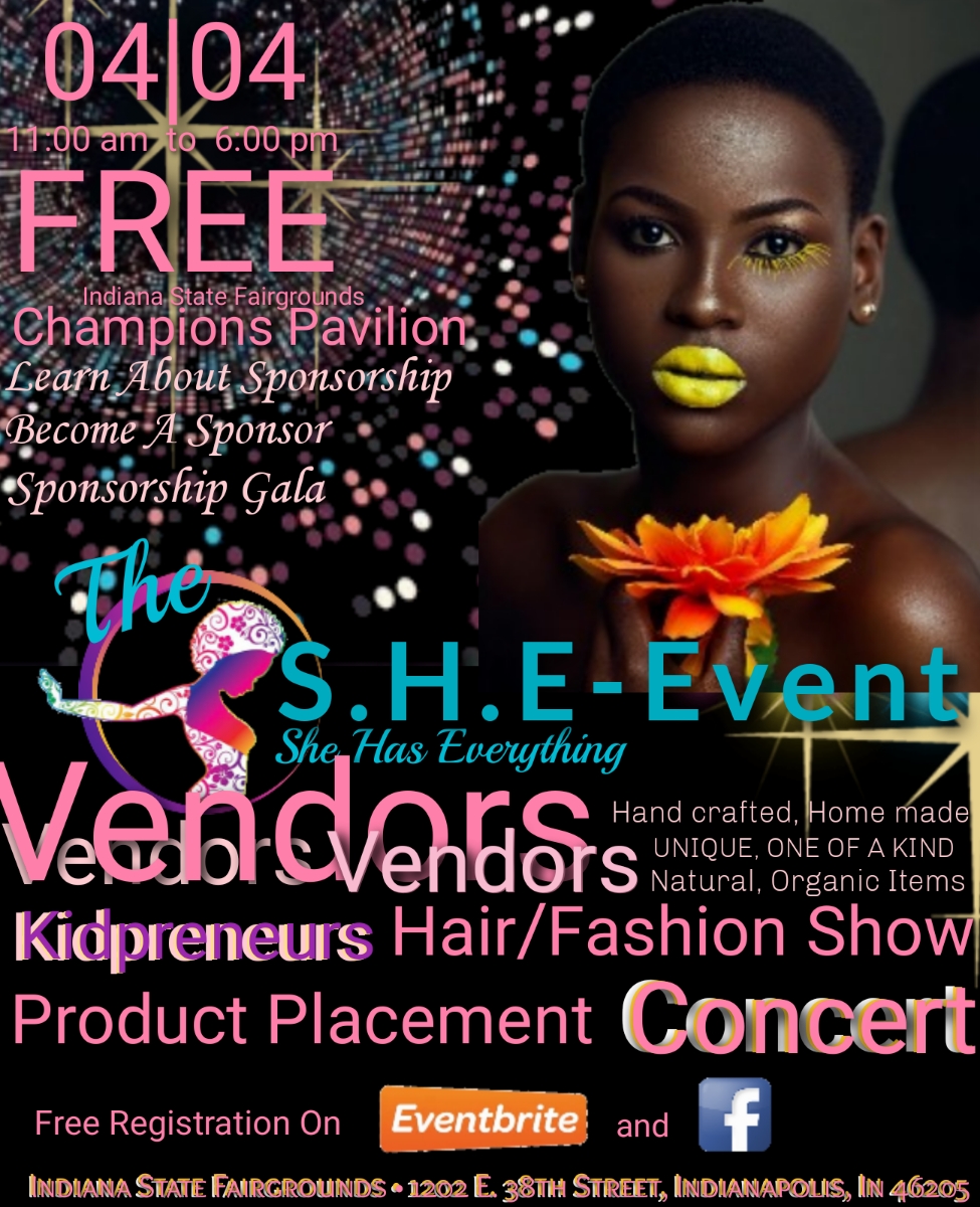 THE S.H.E. Event Indy - April - She Has Everything - The Black ...