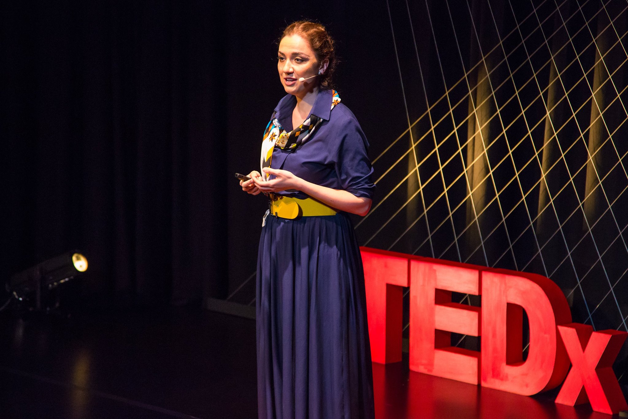 Anastasia at TEDx in London